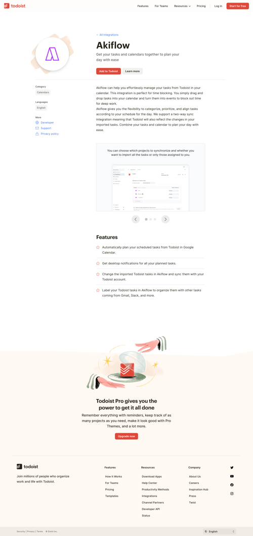 Todoist
			   ux ui design