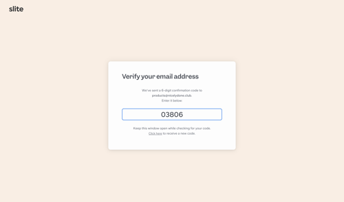 Slite
				create page example