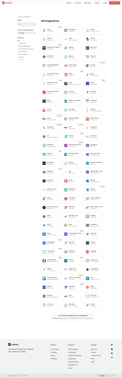 Todoist
			            ux ui design
