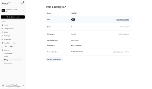 Fyxer screen example