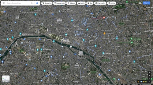 Google maps
				maps page example