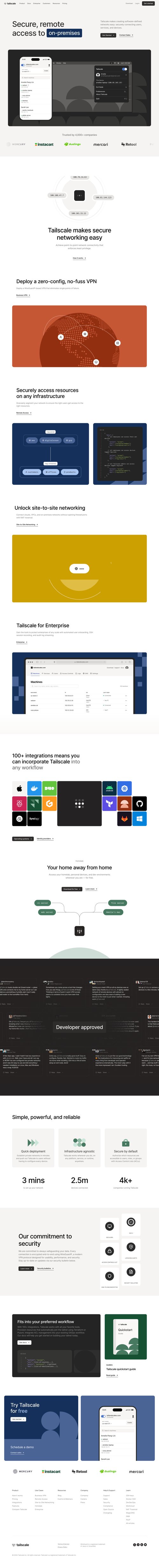 Tailscale
			  ux ui design