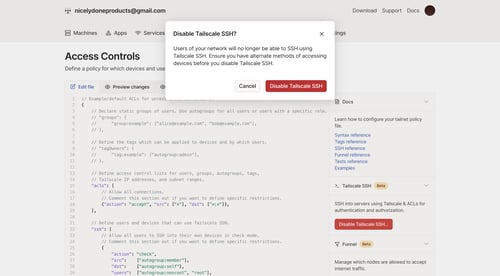Tailscale
			          ux ui design