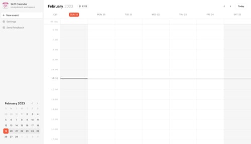Skiff
			         ux ui design