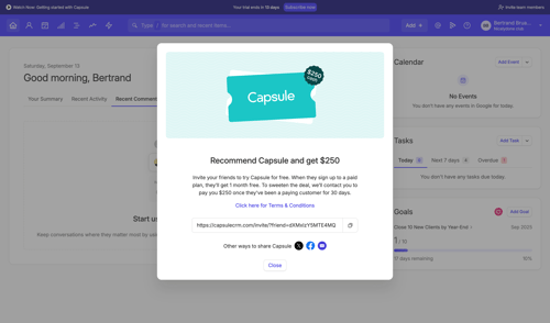 Capsule
			 ux ui design