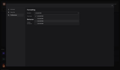 Dash0 screen example