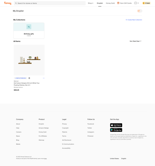 Honey
			     ux ui design