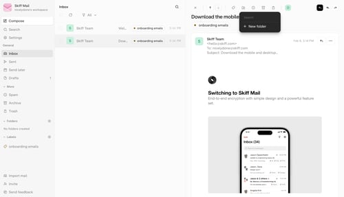 Skiff
			          ux ui design