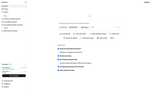 Anara screen example