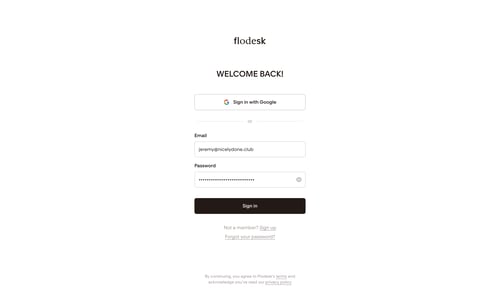 Flodesk
			           ux ui design