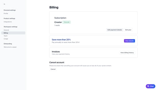 Jasper
			          ux ui design