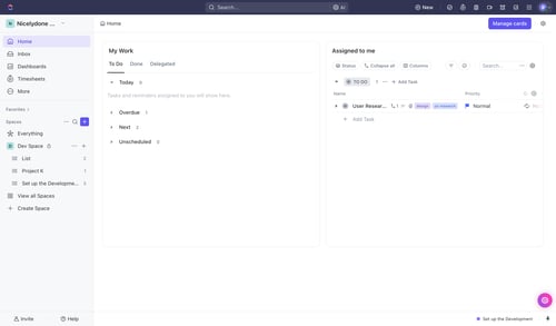 ClickUp
			           ux ui design