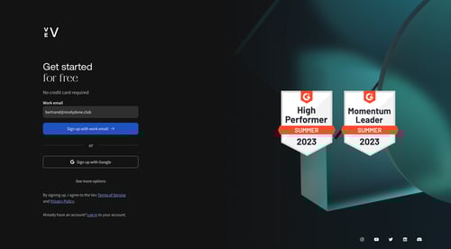 Vev
			        ux ui design