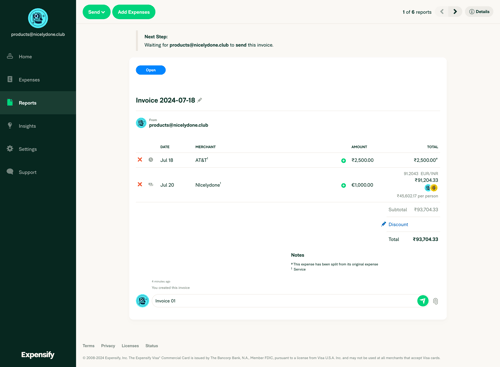 Expensify
			       ux ui design