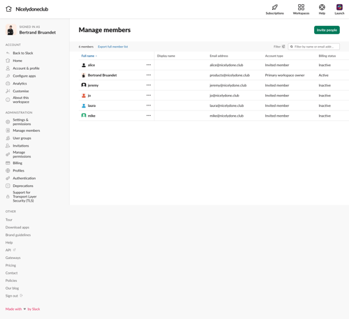 Slack
			               ux ui design