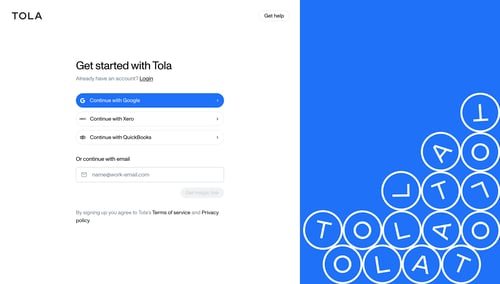 Tola
			         ux ui design