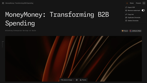 Chronicle
			      ux ui design