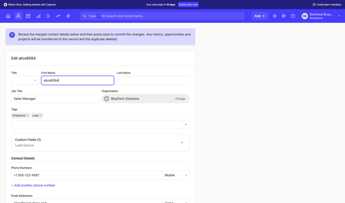 Capsule
			   ux ui design