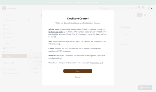 Mighty screen example
