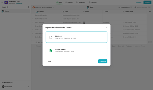 Glide
			   ux ui design