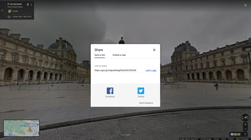 Google maps
				share page example