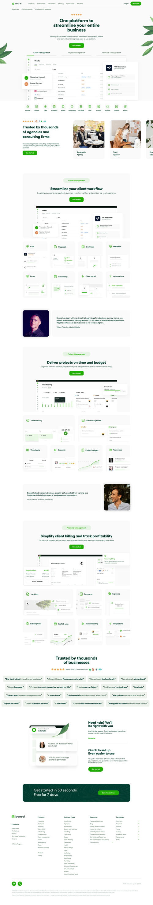 Bonsai
			         ux ui design
