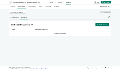 Optimal screen example