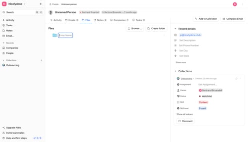 Attio
			            ux ui design