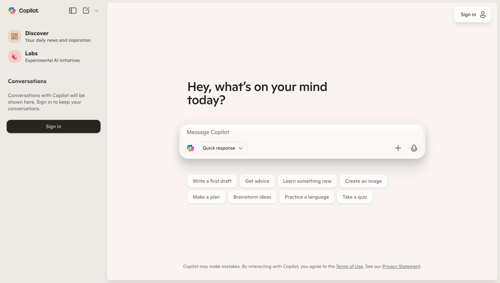 Copilot
			        ux ui design