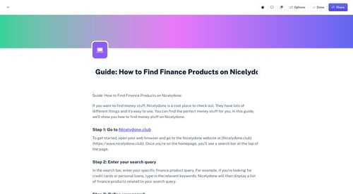 Scribe
			    ux ui design