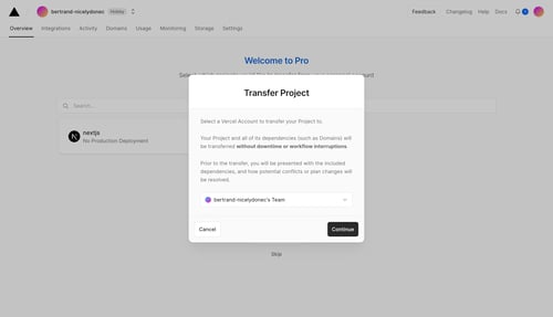 Vercel
			     ux ui design