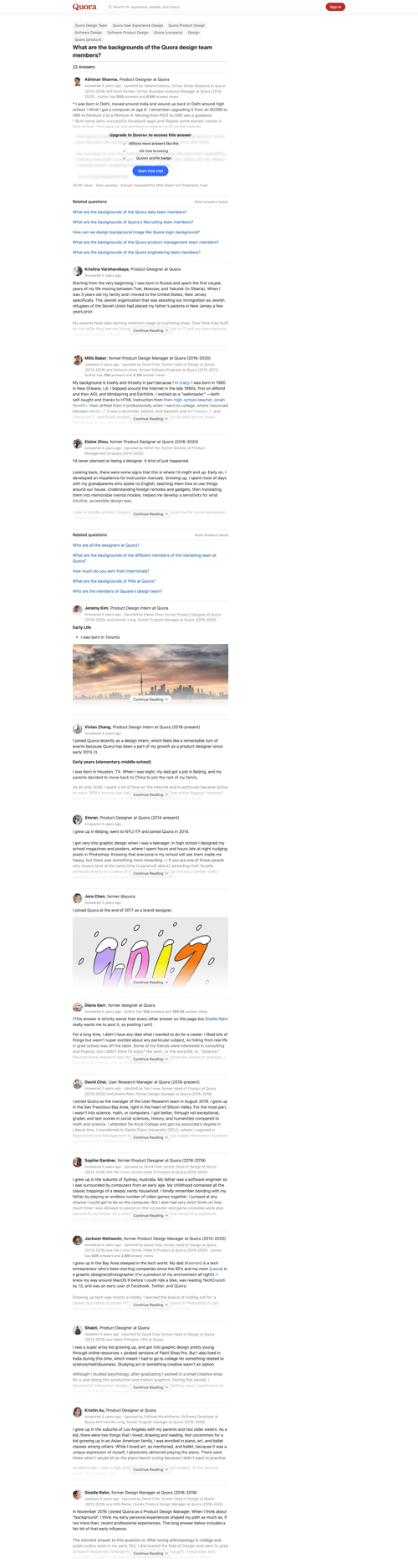 Quora
				detail page page example