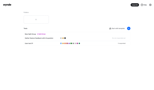 Wynde
			   ux ui design