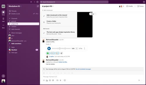 Slack
			              ux ui design