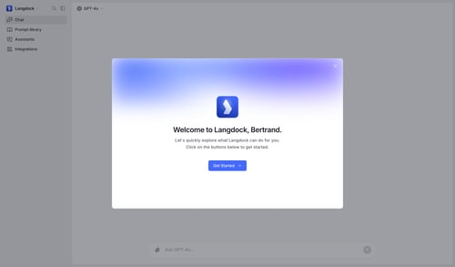Langdock
			             ux ui design