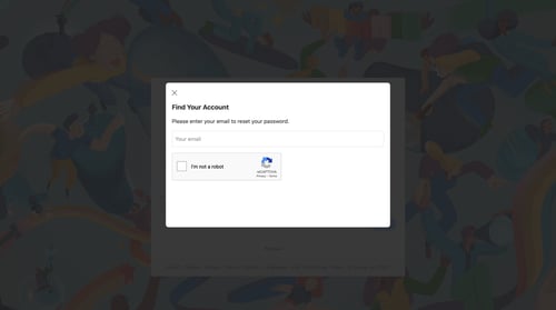 Quora
				password reset page example