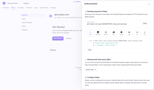 Evervault
			          ux ui design