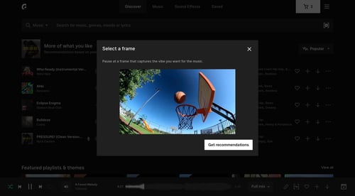 Epidemic Sound
			       ux ui design