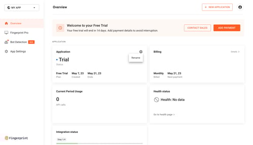 Fingerprint
			           ux ui design