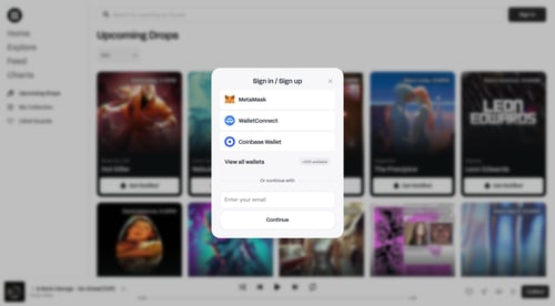 Sound.xyz
			          ux ui design