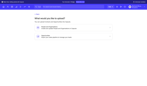 Capsule
			   ux ui design