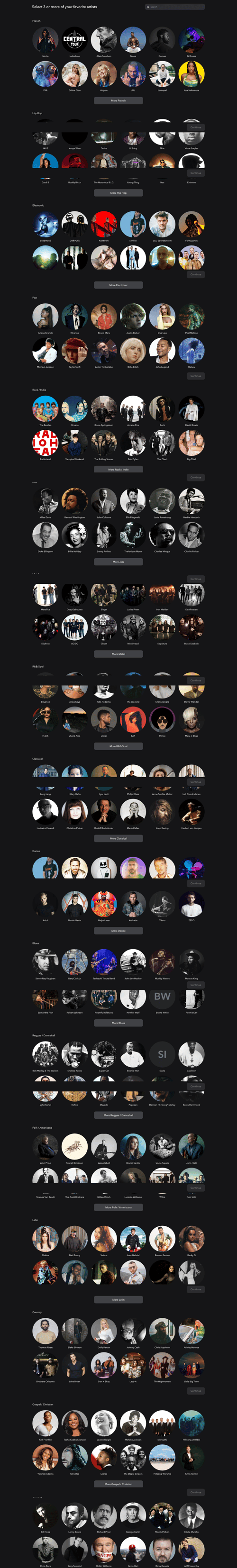 Tidal
			  ux ui design