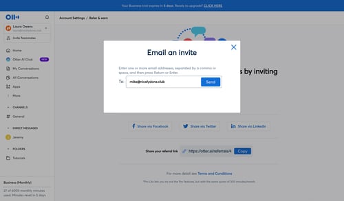 Otter
			         ux ui design