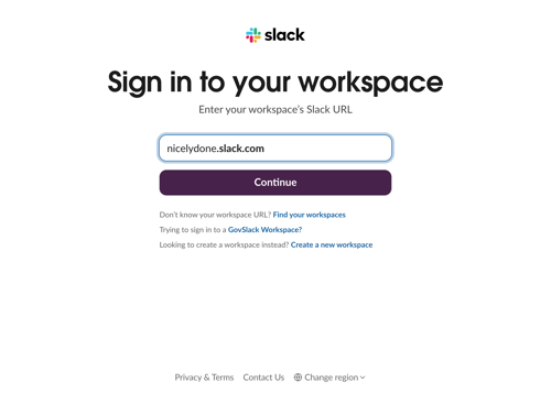 Vimeo screen example