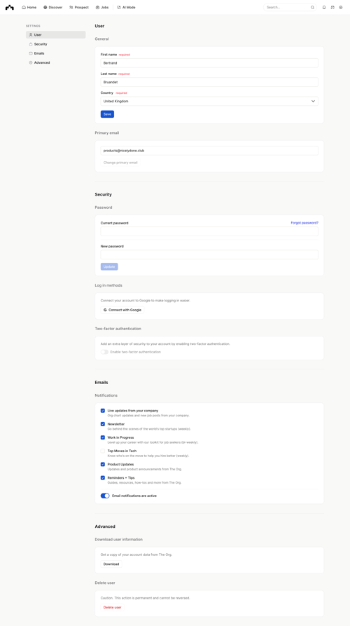 The org
			          ux ui design