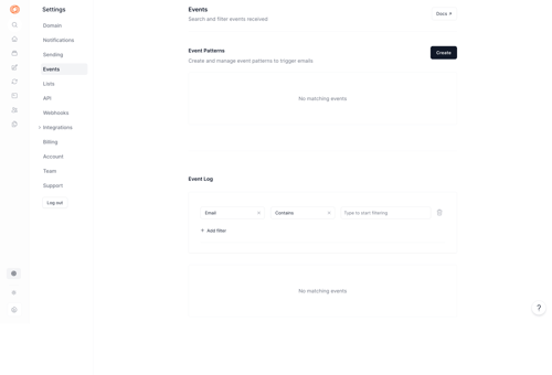 Loops screen example