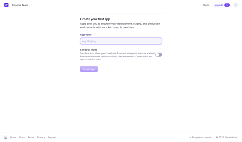 Evervault
			     ux ui design