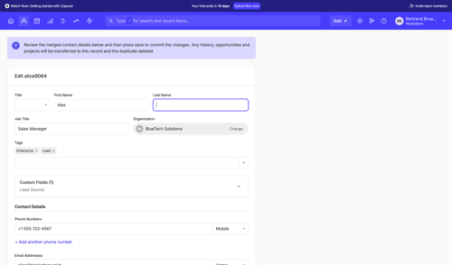 Capsule
			   ux ui design