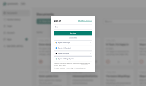 Grammarly
				signin page example