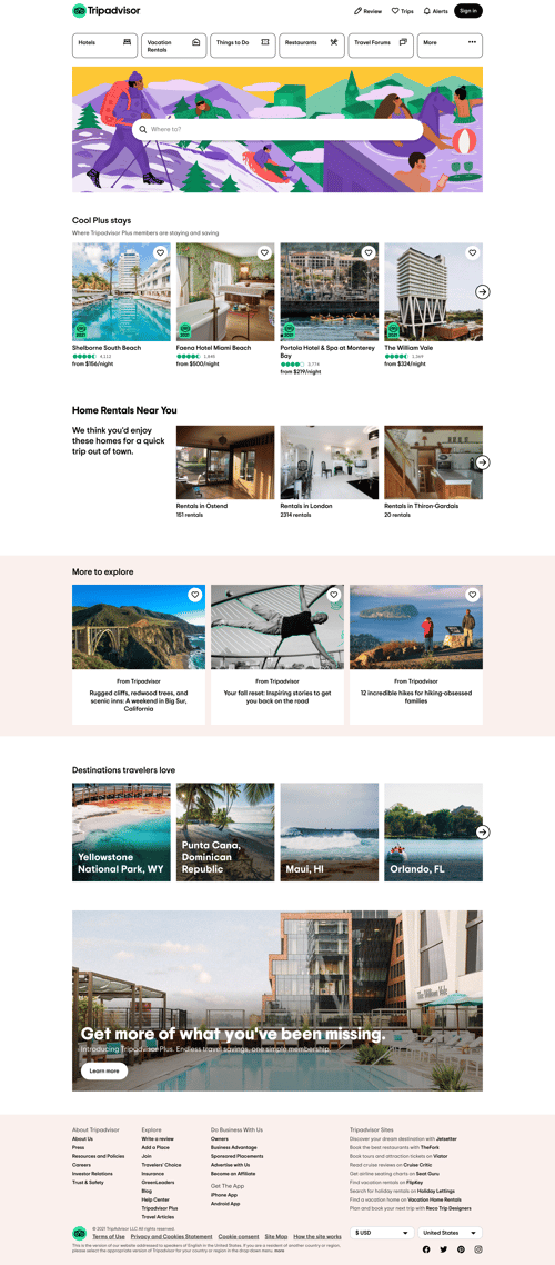 Tripadvisor
			  ux ui design